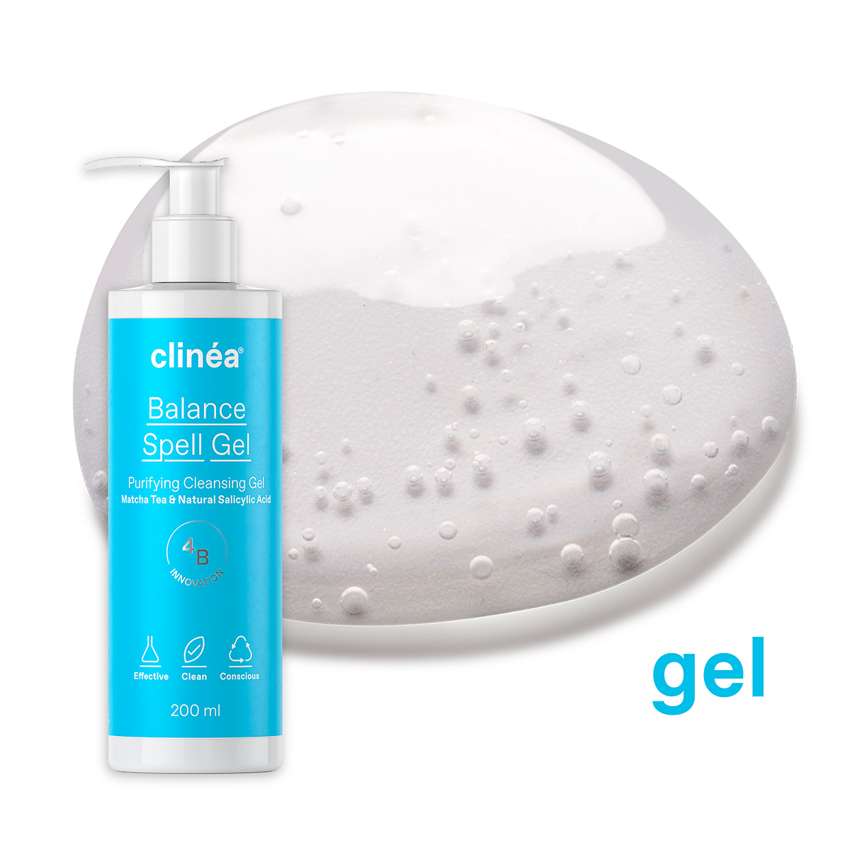 CLINEA - BALANCE SPELL GEL Purifying Cleansing Gel - 200ml